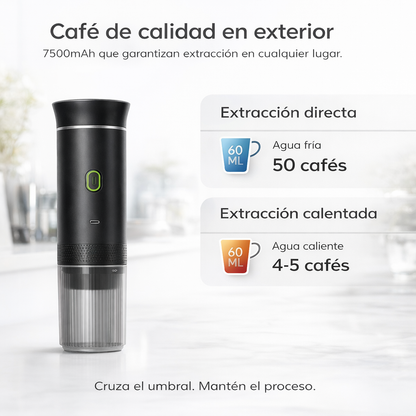 CAFÉ UMBRAL - Espresso portátil para trabajo, viaje y enfoque